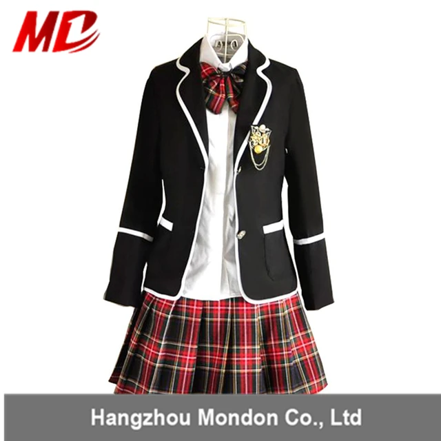 uk school style school uniforms with black coat pant men suit