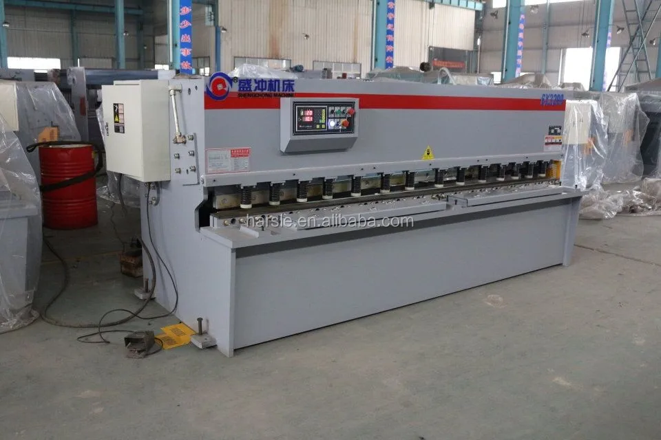 QC12Y-6*3200 E21 Hydraulic shearing and cutting machine, shearing machine hydraulic automatic
