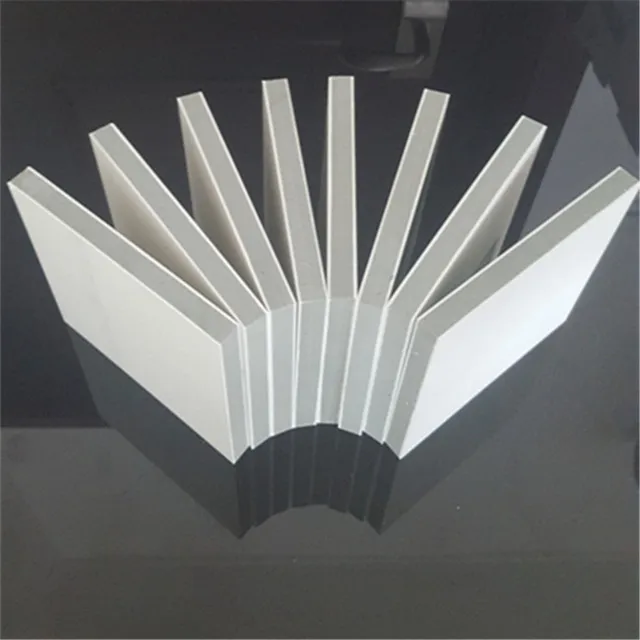 10-15 ملليمتر الأبيض PVC الجلد البلاستيك شكل ورقة ل دبي الطقس