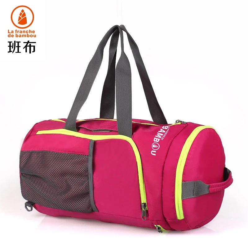 Designer fold big portable travel handbag big portable gym shoulder travel bag women outdoor multifunction luggage duffele bag