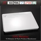 SGS certified high quality imitation ceramics rectangular tray,classic tray,custom class tray