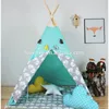 /product-detail/light-blue-teepee-tent-for-kids-log-cabin-tent-60438260161.html