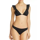 Hot Fashion Manufacturer Bathing Suits Swimsuits Solid Color Sexy Hipster Bikinis Women Swimwear