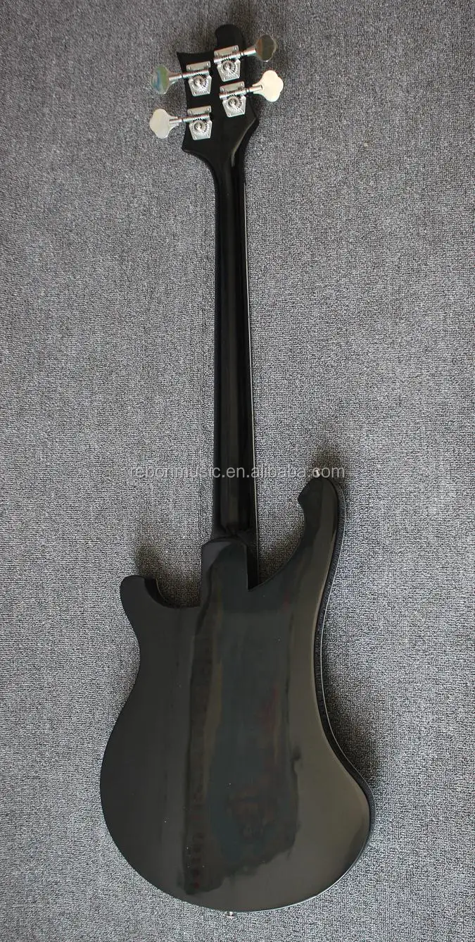 4 Cuerdas Ricken Cuello A Través Del Cuerpo Bajo Eléctrico Guitarra En Alta  Brillante Acabado Negro - Buy Bajo Eléctrico,Bajo,Bajo Eléctrico Product on  Alibaba.com