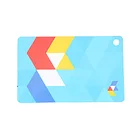 CMYK printed pvc loyalty card with magnetic stripe /barcode