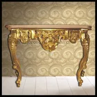 Versailles Gold Shabby Chic Console antique wood console tables