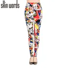 Dingao brand tights leggings pattern colored lularoe high elastic print leggings