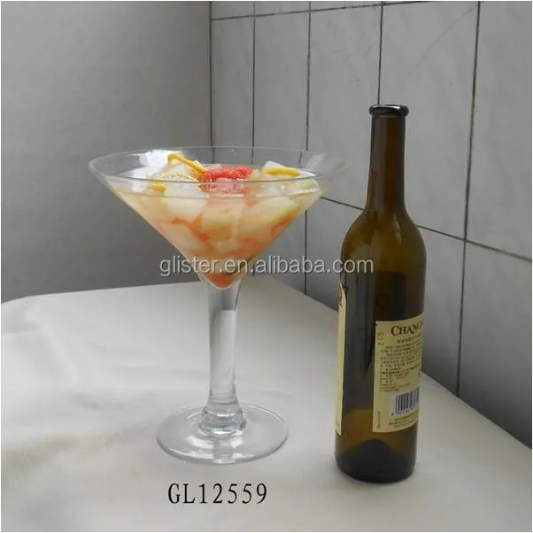 1300 ml extra large en verre martini vase en verre