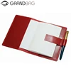 custom simple stretchable A6 A5 diary soft notebook sleeve leather book cover