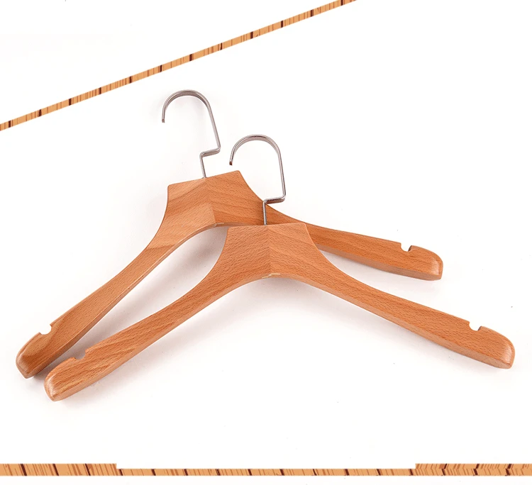 Hot selling wooden child hanger wooden clothing hanger wood pants hanger