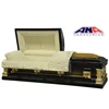 ANA China Wholesale luxury decorations adult metal Casket for funeral