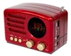 Multi function product pocket digital display bt mini fm radio with aux input