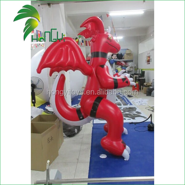 Double Layer Pvc Inflatable Red Dragon Suit Costume For Sale Buy Pvc