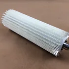 Hot sale good quality nylon wire industrial rotating brush with steel shaft