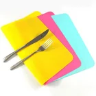 OEM Customized Dining Table Mat Dish Hotel Meal Mat Silicone Baby Placemat Baby