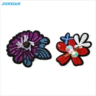 Professional factory made attractive style popular flower design hand embroidery