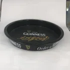 Plastic anti slip beer Sevring tray 14 inch round ice beer tray Dia.36cm