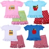 /product-detail/baby-clothing-short-sleeve-blank-cotton-top-shirts-with-appliques-and-shorts-back-to-school-outfit-62022470900.html
