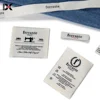 DEEPKING 60*15mm garment labels woven labels tags