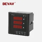 BEVAV A+quality 96*96 Panel AC Digital ammeter, single-Phase and three-phase AC Electric Current Meter, amp meter