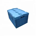 Plastic PP foldable storage bins for warehouse