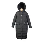 Russian Latest Design Fashionable Warm Women Winter Coat Long Duck Down Coat Plus Size Clothing