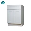 Base cabinet unit white two door cabinet for kitchen