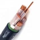 1000v copper flexible marine armoured power screen cable 3 core flat round submersible pump cable