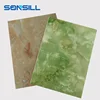 High quality uv glossy pvc wall panels waterproof marble finish uv board