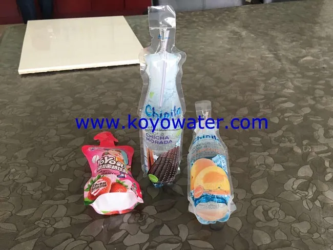 Koyo plastic customize juice bags filling machine