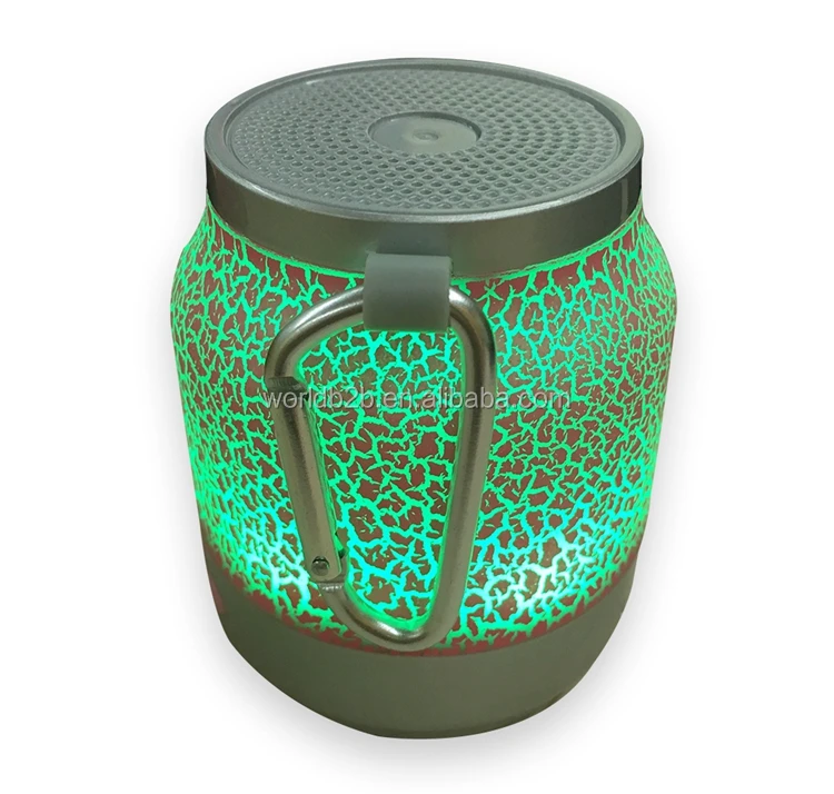 New Portable Mini Wireless Speaker with Colorful LED Light Super Bass Sound - ANKUX.COM