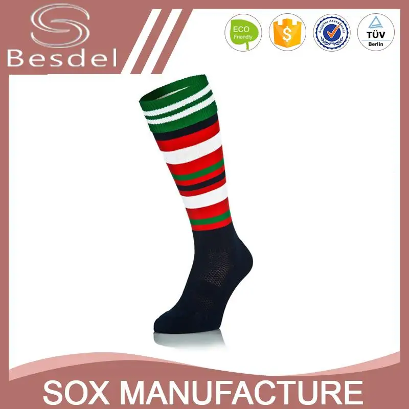 unisex long colorful football socks