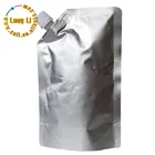 Wholesale 500ml stand up aluminum foil drink wine spout pouches