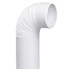 white portable air conditioner exhaust hose spiral air hose
