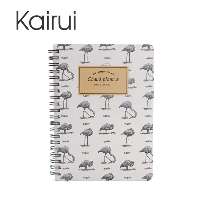 high school a5 agenda spiral books dairy notebook coil custom