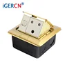 hight quality Floor Mounted Pop Up Electrical Power Outlet Box for South Africa/156 Rated Current 110V-250V Rated Voltage socket