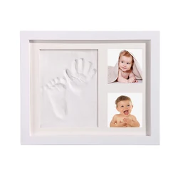 baby impression casting deep shadow box display picture frame