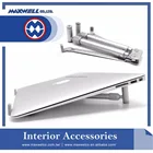 Foldable laptop stand, Aluminum X-Stand, Adjustable Notebook Computer Cooling riser