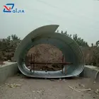 Horseshoe pipe for road culvert multi-plates corrugated steel culvert