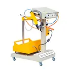 WX-101V fast Color changes of Electrostatic Powder Paint Coating Equipment with Spraying Gun China Supplier