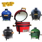 Tabletop Clay Oven Mini Yakitori Tandoor Gas Kebab Grill / Egg Kamado