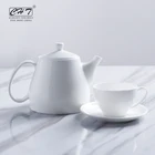 wholesale chaozhou ceramic factory coffee tea set / home goods coffee pots with cup
