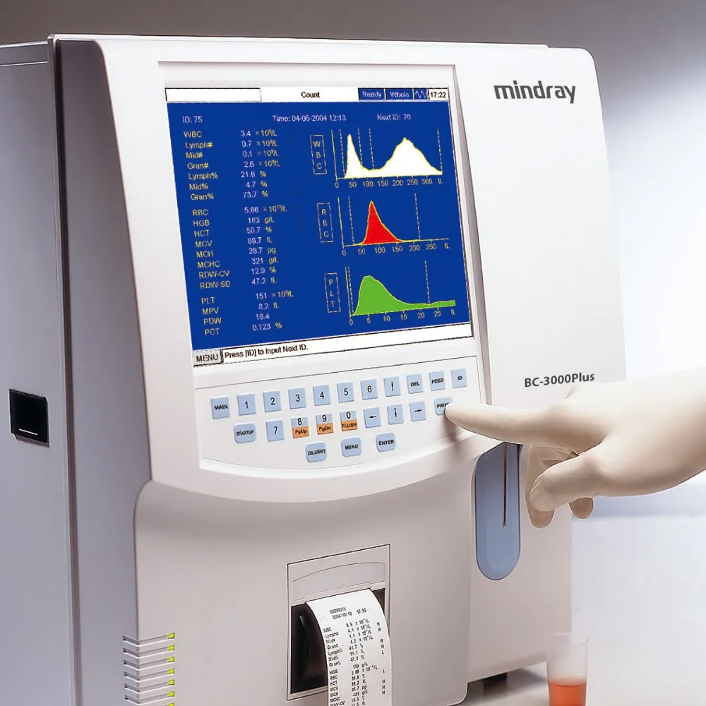 Mindray Bc 3000 Plus Auto Hematology Analyzer Buy Mindray Hematology