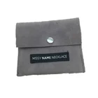 Jewelry packing bag pouch with ribbon envelope velvet jewelry pouch bag