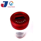 JCF brand hot selling piggy bank money boxes for USD EURO GBP AED RED