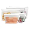 Seal Reusable PEVA Storage Bags ideal For Food Snacks, Lunch Sandwiches, Makeup