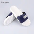 Custom 2019 new design eva slide slippers pu sandals men