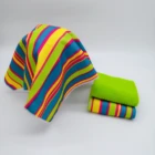 Cheap 30*30cm silk screen printing quick dry microfiber towel