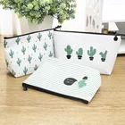 Newest Fashion Beautiful Make Up Girls Canvas Cosmetic Bag