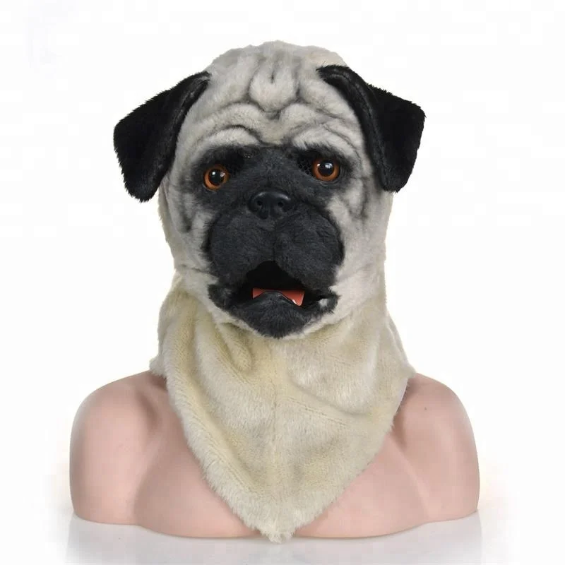 new style fur halloween dog mask animal face head party mask buy rubber animal head maskskull heads face maskfull face animal mask product on alibaba